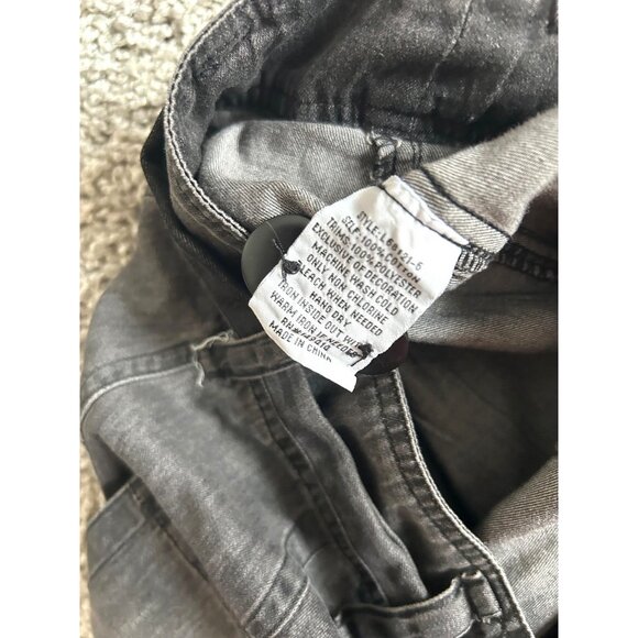 Johnny Was Women Sz Small Embroidered Floral Cotton Jade Black Pants Tie Waist - Picture 6 of 12